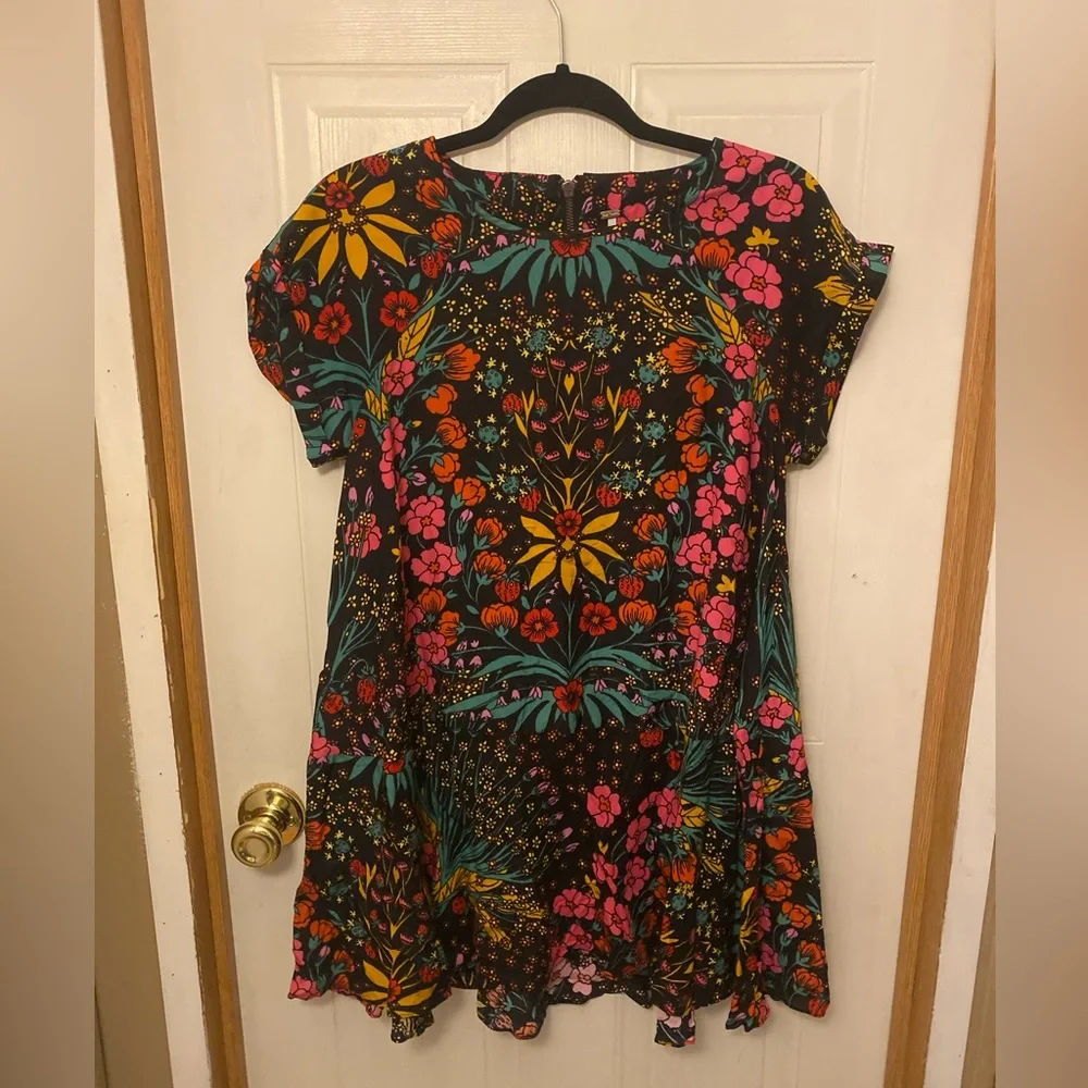 Free People Strawberry Fields Mini Dress
